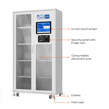 Key component of TronRFID Smart Cabinet for Surgical Tool Management