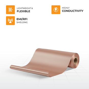 Feature image of TronRFID Pure Copper Plated Conductive Fabric Feature image of TronRFID Pure Copper Plated Conductive Fabric