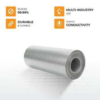 Feature image of TronRFID RF Shielding Aluminum Fabric Feature image of TronRFID RF Shielding Aluminum Fabric