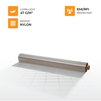 Feature image of TronRFID Nickel/Silver Shielding Fabric Feature image of TronRFID Nickel/Silver Shielding Fabric