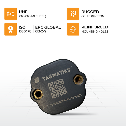 Key features of TagMatiks Gorilla Square RFID Tag TAG-GO-E-SQ