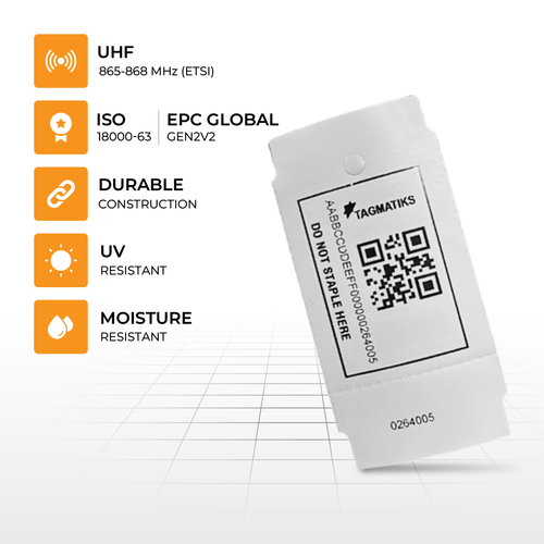Key features of TagMatiks High Temperature RFID Label
