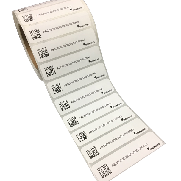 TagMatiks pre-printed and pre-encoded RFID labels