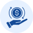 Icon representing Cost Savings