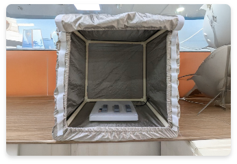 Encoding Test Chamber/ Faraday Cage.