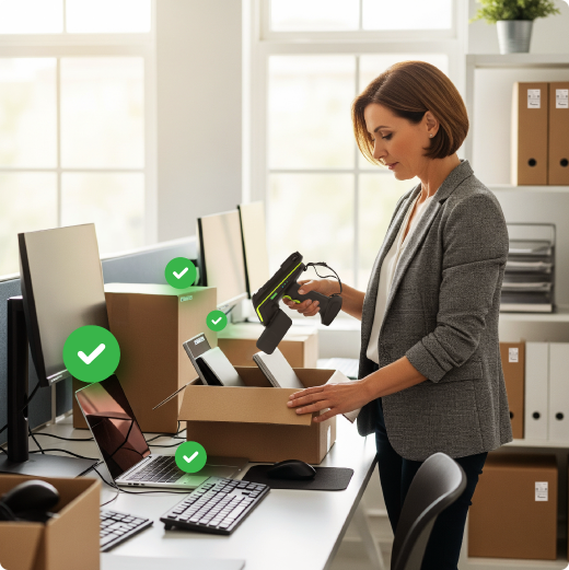 IT ASSETS WITH RFID PRECISION