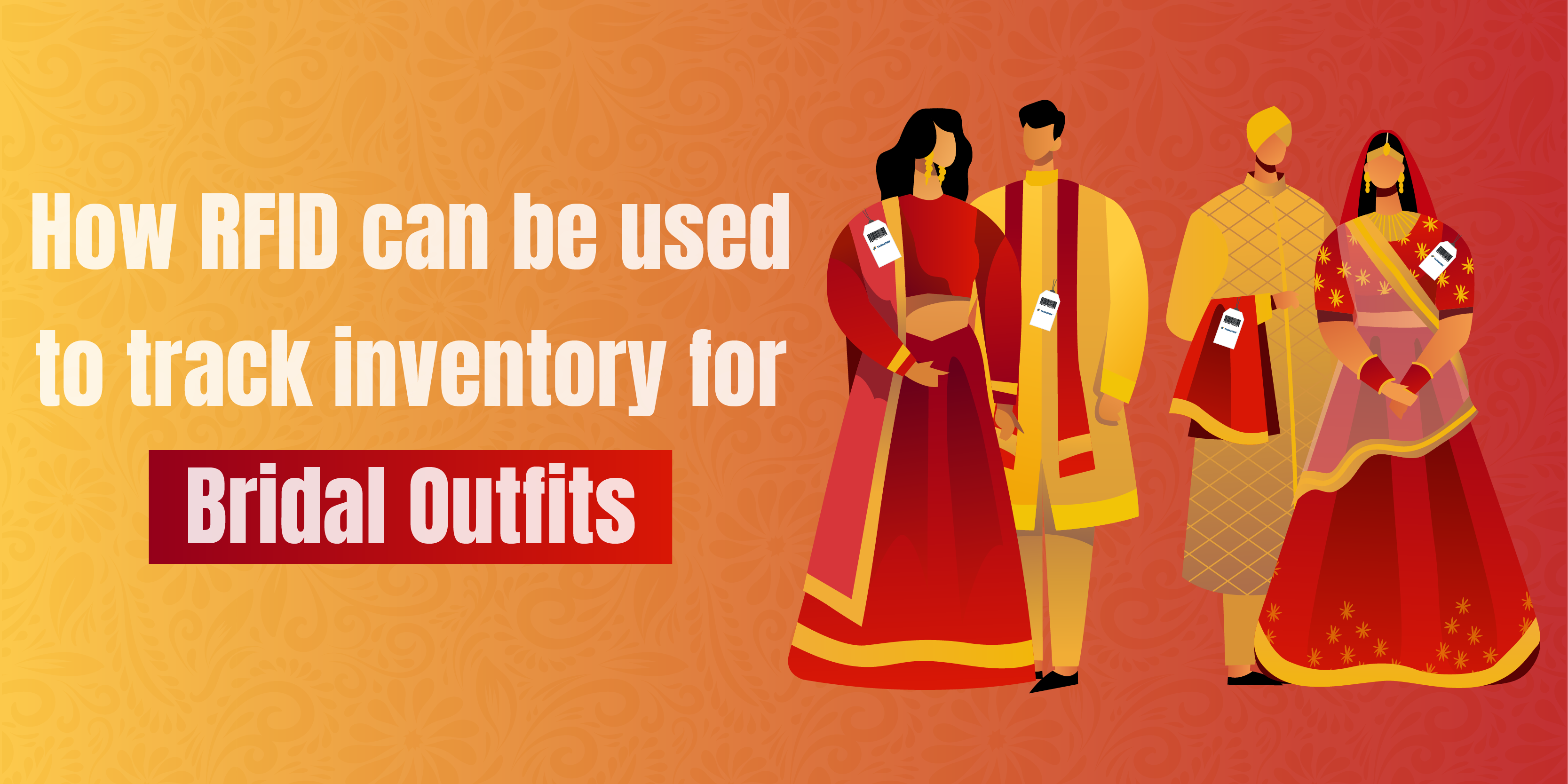 How RFID Can Be Used to Track Inventory for Indian Bridal Clothing
