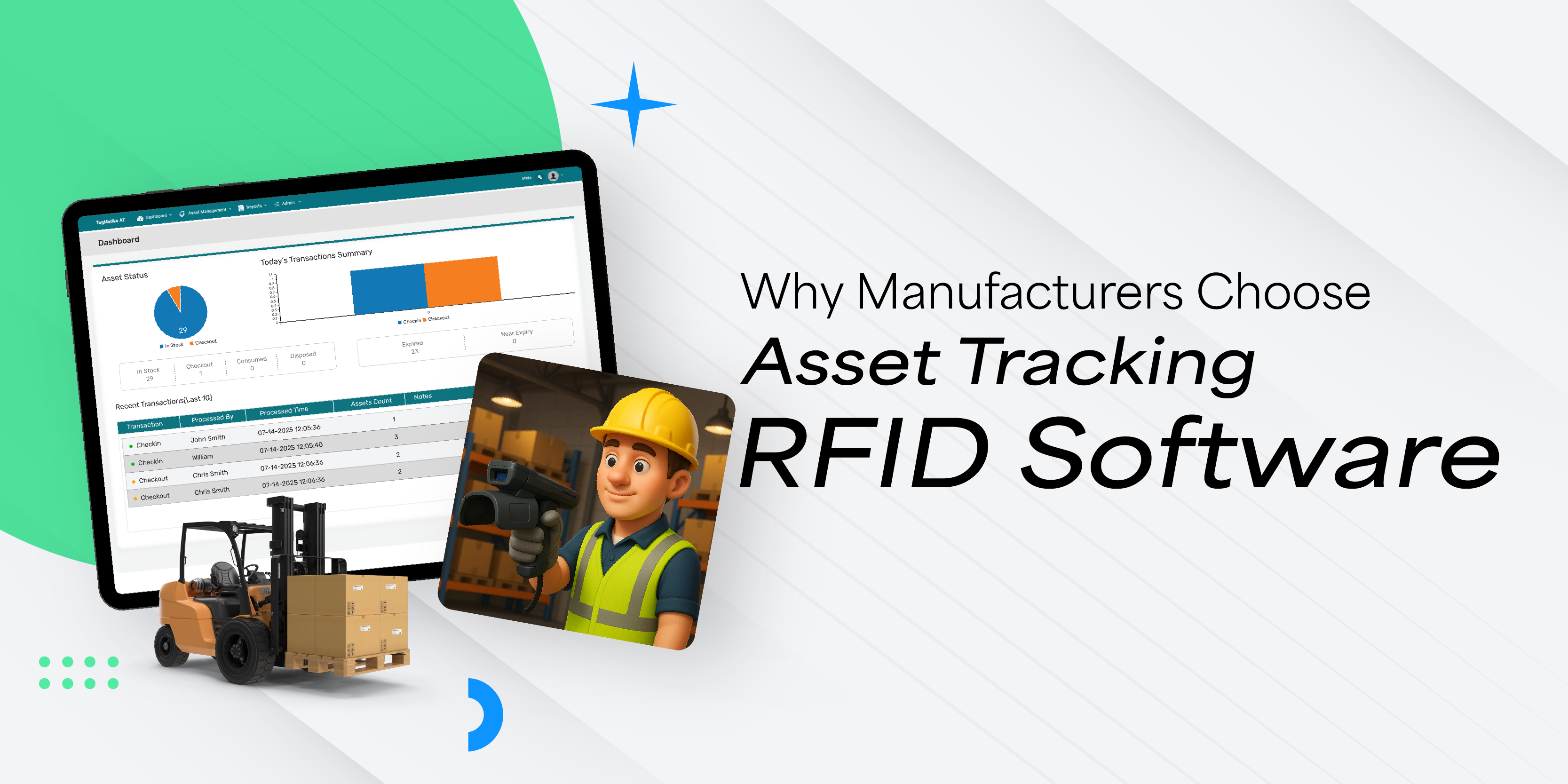 Why Manufacturers Choose Asset Tracking RFID Software - RFID4U