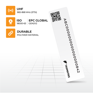 LABELS AND TAGS （ラベルアンドタグズ） Label Tags with Wire Attached - 4 3/4