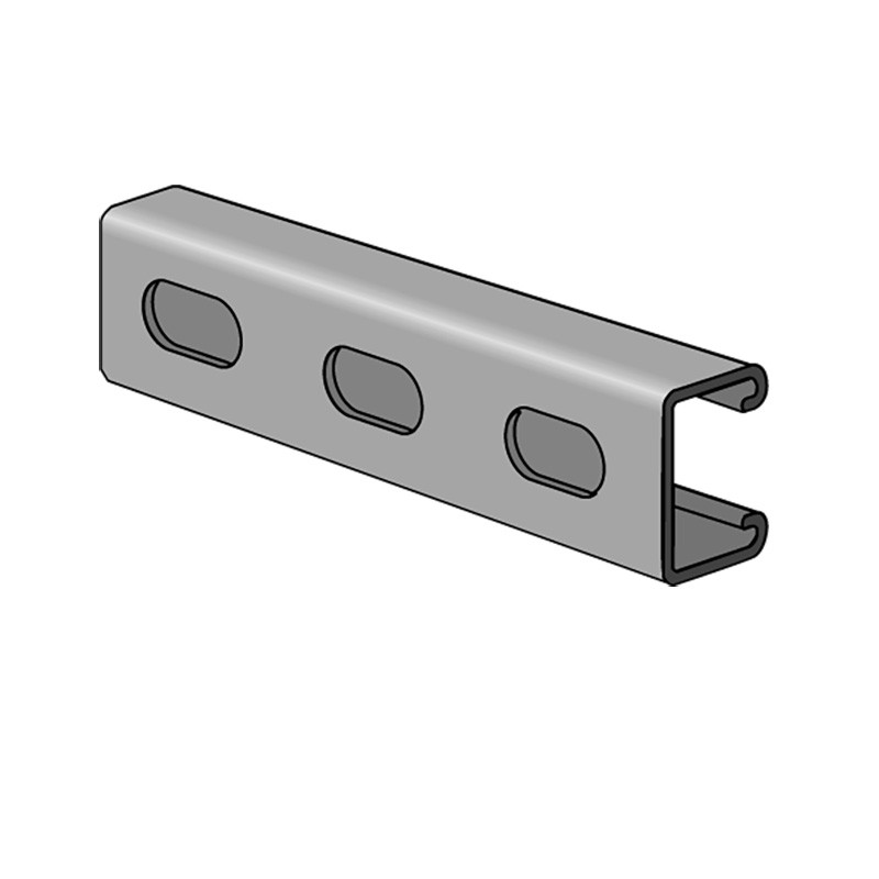 100-Pack 1/2-13 X 1-1/4 X 1-1/4 Square Nuts For Unistrut Channel - B-Line P1960