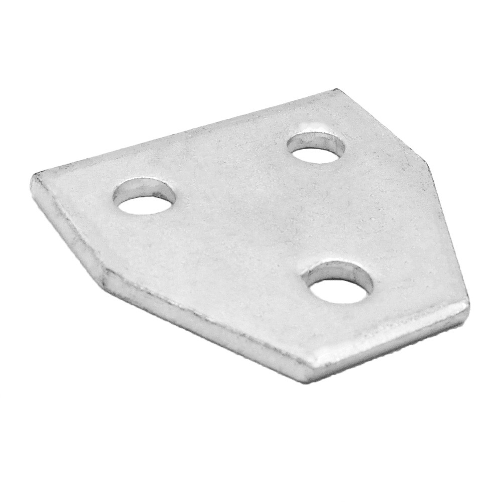P1356 - 3 Hole, Gusseted Flat T-Shape Fitting - Unistrut Midwest
