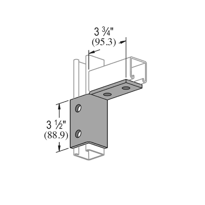 P2343 - Wing Shape Fitting - Unistrut Midwest
