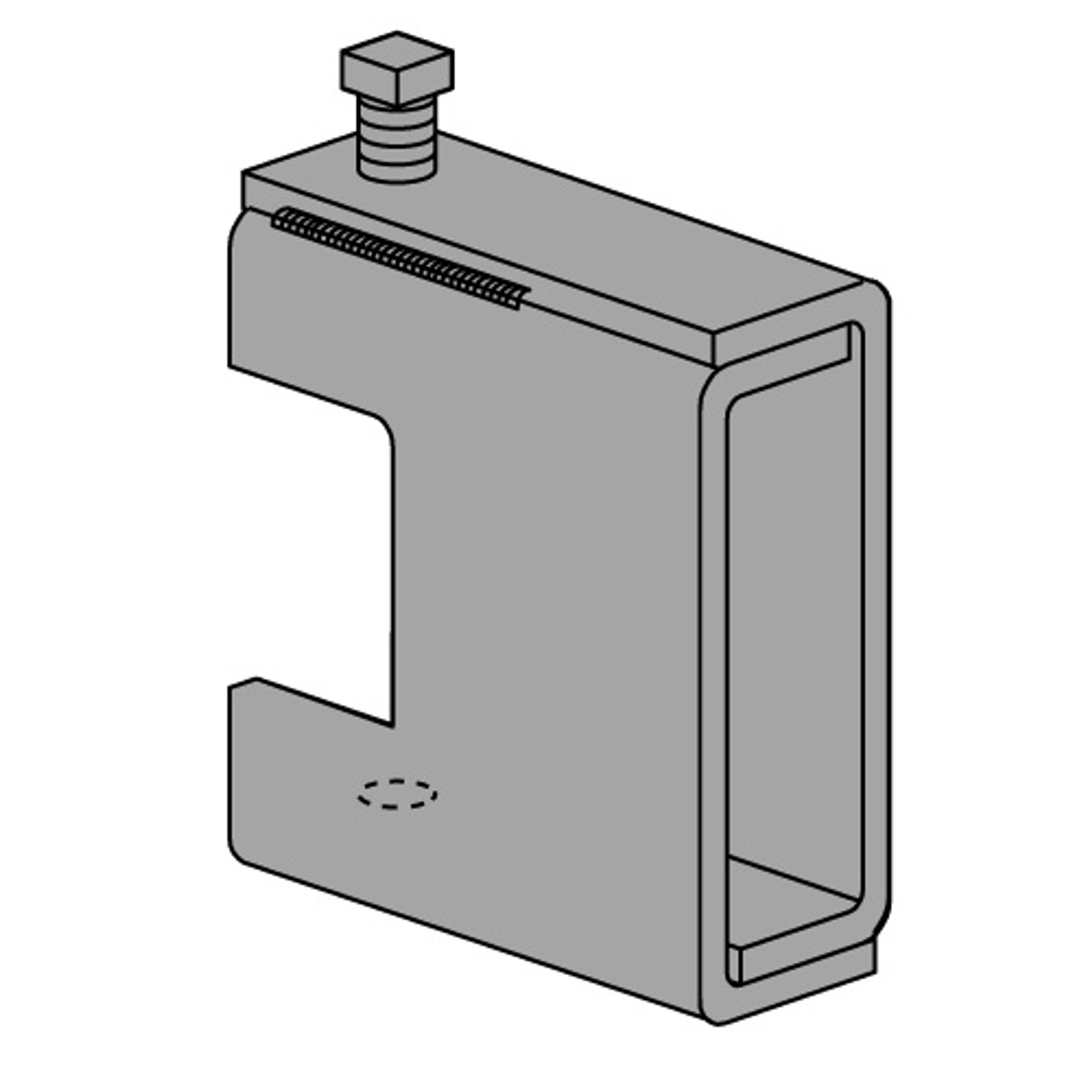 P2403S Beam Clamp Unistrut Midwest