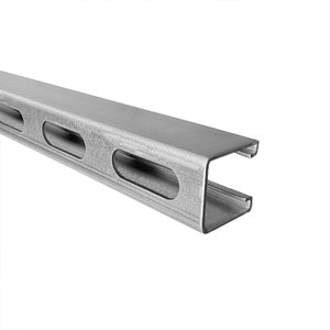 P1000WT - 1-5/8" x 1-5/8", 12 Ga, 2" x 11/16" Wide Slots image P1000WT - 1-5/8" x 1-5/8", 12 Ga, 2" x 11/16" Wide Slots image