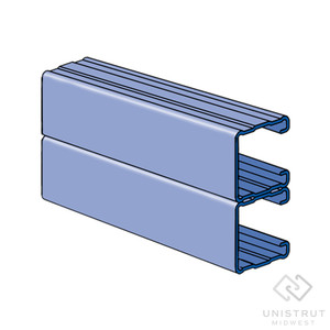 P2001A - 1-5/8" x 3-1/4", 16 Ga, Side to Side image P2001A - 1-5/8" x 3-1/4", 16 Ga, Side to Side image