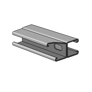P3001T - 1-5/8" x 2-3/4", 12 Ga, Back to Back, 1-1/8" x 9/16" Slots image P3001T - 1-5/8" x 2-3/4", 12 Ga, Back to Back, 1-1/8" x 9/16" Slots image