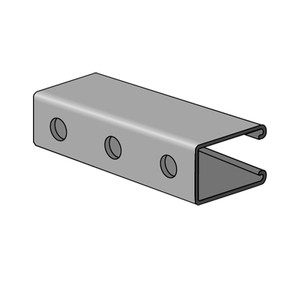 P5000HS - 1-5/8" x 3-1/4", 12 Ga, Round Holes image P5000HS - 1-5/8" x 3-1/4", 12 Ga, Round Holes image