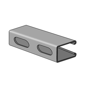P5000WT - 1-5/8" x 3-1/4", 12 Ga, Slotted image P5000WT - 1-5/8" x 3-1/4", 12 Ga, Slotted image