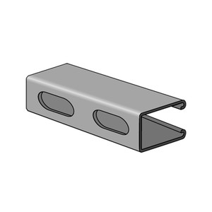 P5500WT - 1-5/8" x 2-7/16", 12 Ga, Slotted image P5500WT - 1-5/8" x 2-7/16", 12 Ga, Slotted image