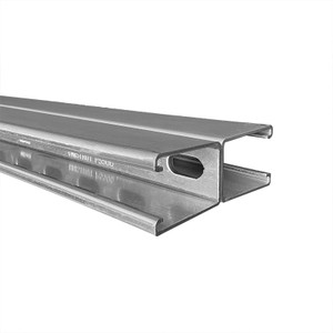 P5501T - 1-5/8" x 4-7/8", 12 Ga, Back to Back, Slotted image P5501T - 1-5/8" x 4-7/8", 12 Ga, Back to Back, Slotted image