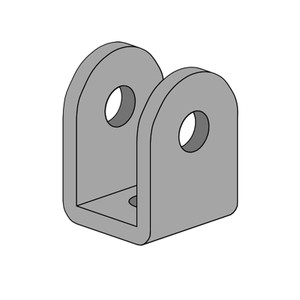 P1973 - 3 Hole, "U" Shape Fitting image P1973 - 3 Hole, "U" Shape Fitting image