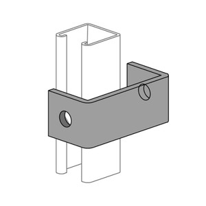 P1363A - 2 Hole, "U" Shape Fitting image P1363A - 2 Hole, "U" Shape Fitting image
