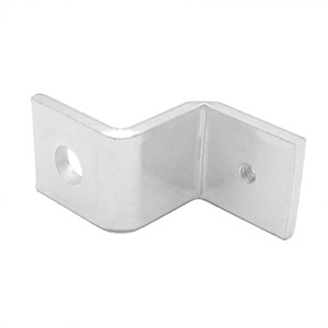 P1730 - 1 Hole, 1 Tapped Hole, "Z" Shape Fitting image P1730 - 1 Hole, 1 Tapped Hole, "Z" Shape Fitting image