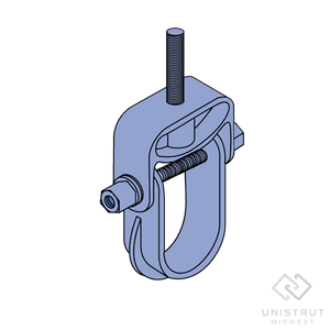 FFCH - Fiberglass Fabricated Clevis Hangers - 100-1500 thru 100-1514 -  Unistrut Midwest