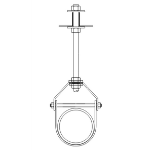 Clevis Hanger Assembly FIG 4000-ASSY diagram