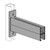 P2542 thru P2546 - 12" thru 36" Bracket (Slots Up and Down) (1-5/8" Series) image