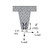 P3165 & P3170 - Concrete Insert for Prestressed Concrete (1-5/8" Series) - Standard Duty image dimensions P3165 & P3170 - Concrete Insert for Prestressed Concrete (1-5/8" Series) - Standard Duty image dimensions