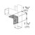 A1026 - 2 Hole 90° Fitting (1-1/4" Series) image dimensions A1026 - 2 Hole 90° Fitting (1-1/4" Series) image dimensions