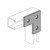 A1036 - 3 Hole Flat Plate Fitting (1-1/4" Series) image A1036 - 3 Hole Flat Plate Fitting (1-1/4" Series) image