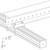 U-Holder SB F 80 dimensions