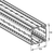 Beam Section TP F 100 dimensions