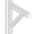 End Support STA F 100-80-E 45° installation details