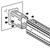 Welding Adapter ASA F 100 GPL Square horizontal installation