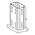 Welding Adapter ASA F 100 GPL Square dimensions