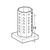 Welding Adapter ASA F 100 Octagon dimensions