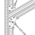 Corner Bracket WD F 100 installation example 1