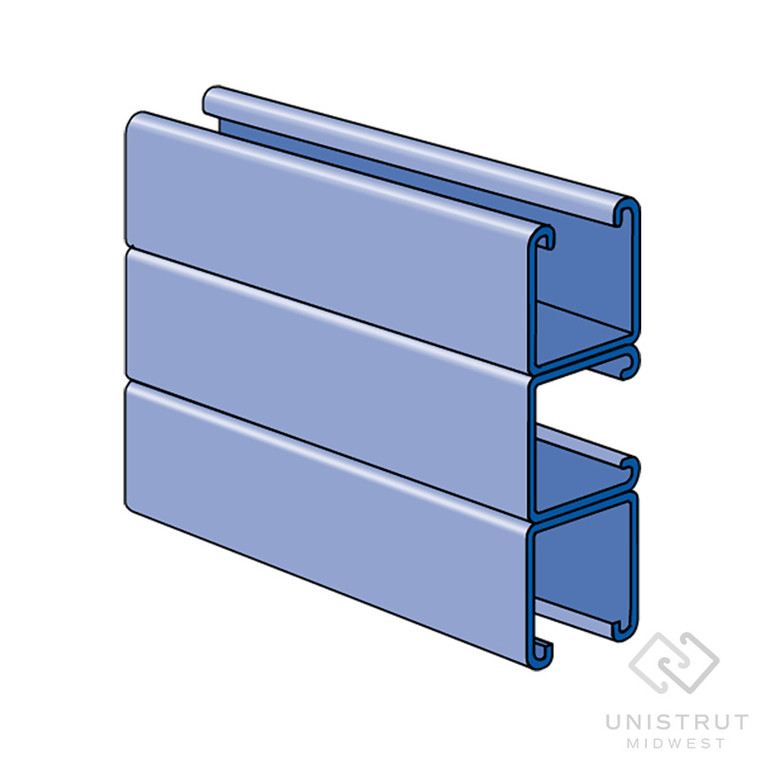 P1001A3 - 1-5/8" x 4-7/8", 12 Ga, Side to Back image