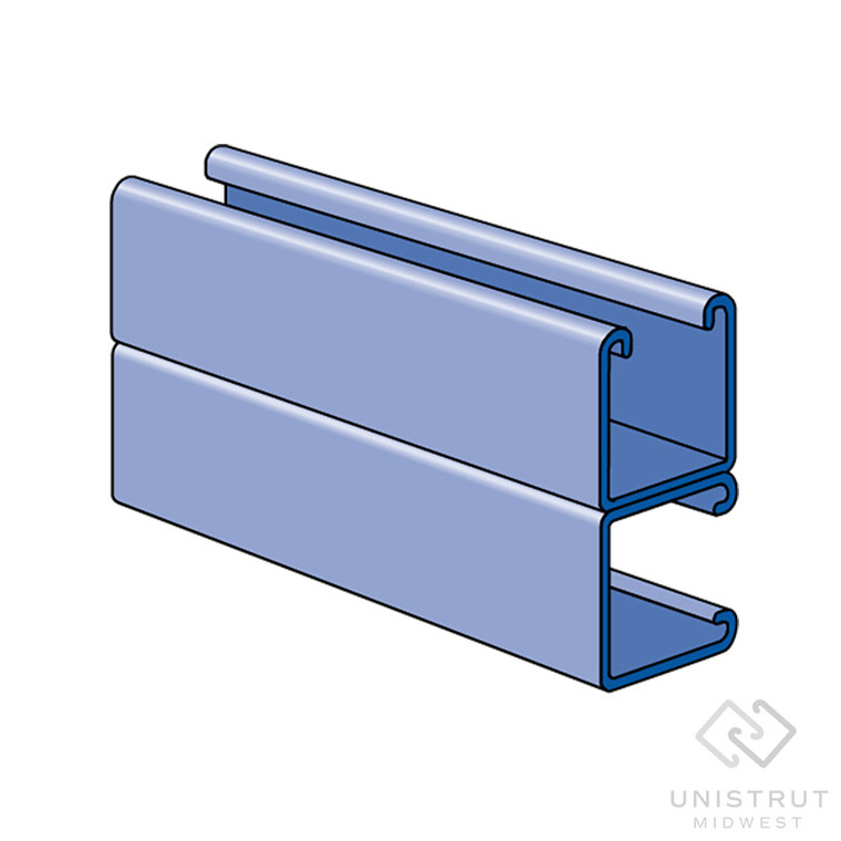 P1001C - 1-5/8" x 3-1/4", 12 Ga, Side to Back image