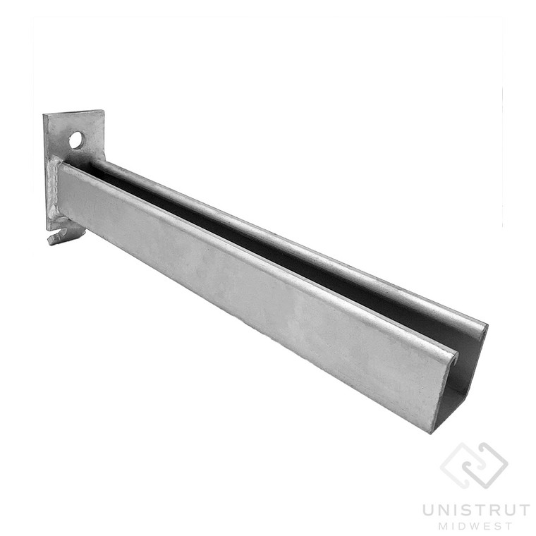 P2513 thru P2516 - 6" thru 24" Bracket (Slot Up) (1-5/8" Series) image