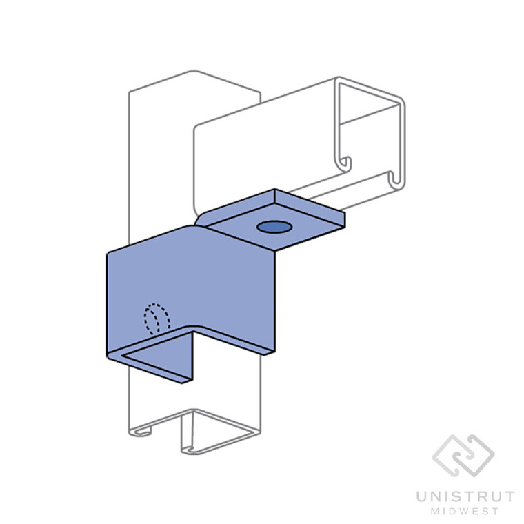 A2472 - 2 Hole Wing Shape Fitting (1-1/4" Series) image