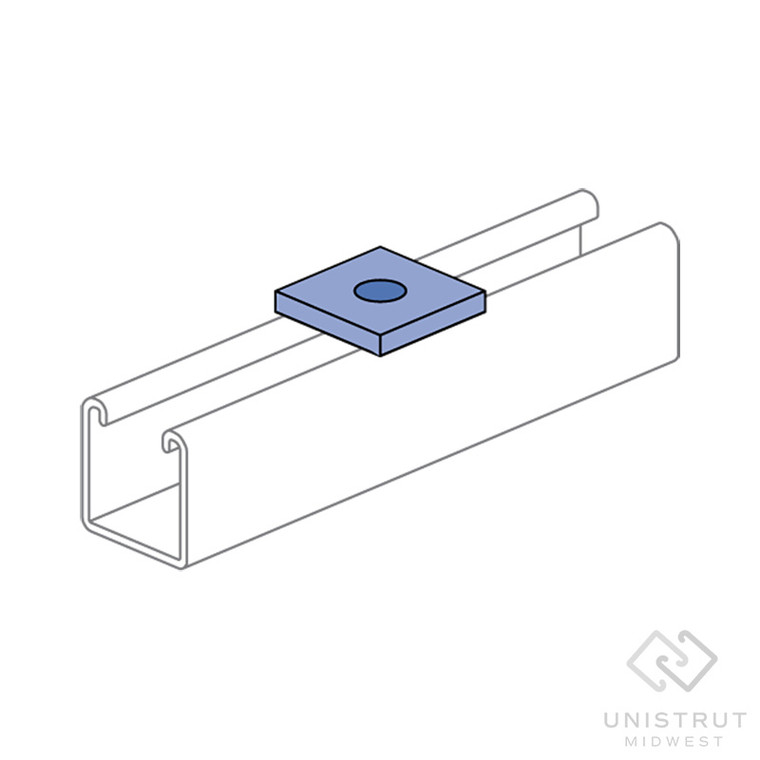P6062 - Flat Plate Fitting (13/16" Series) image