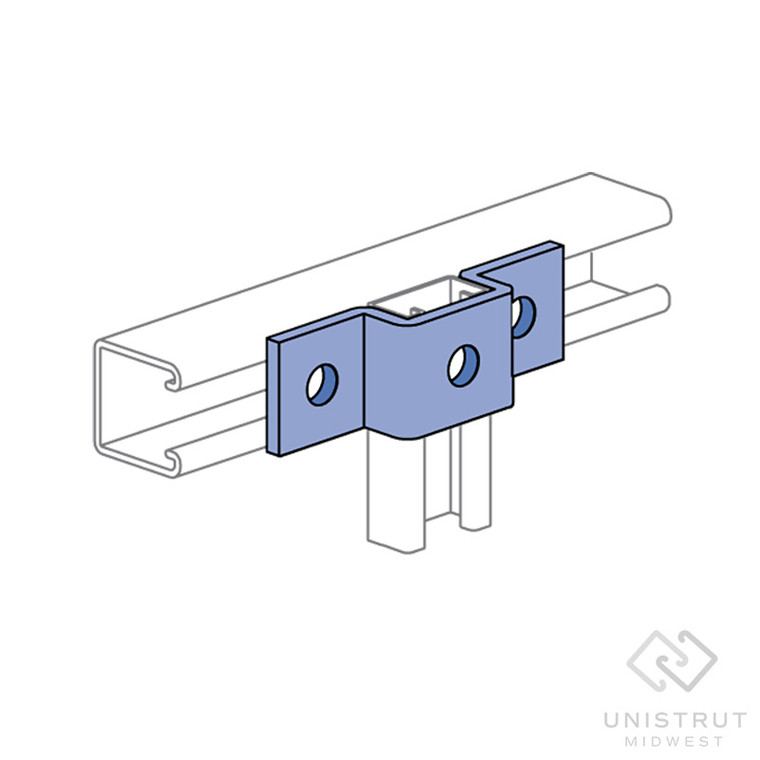 P6047, P7047 - 3-Hole, U Shape Fitting (13/16" Series) image