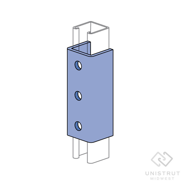 P6376A - 3-Hole, U Shape Fitting (13/16" Series) image