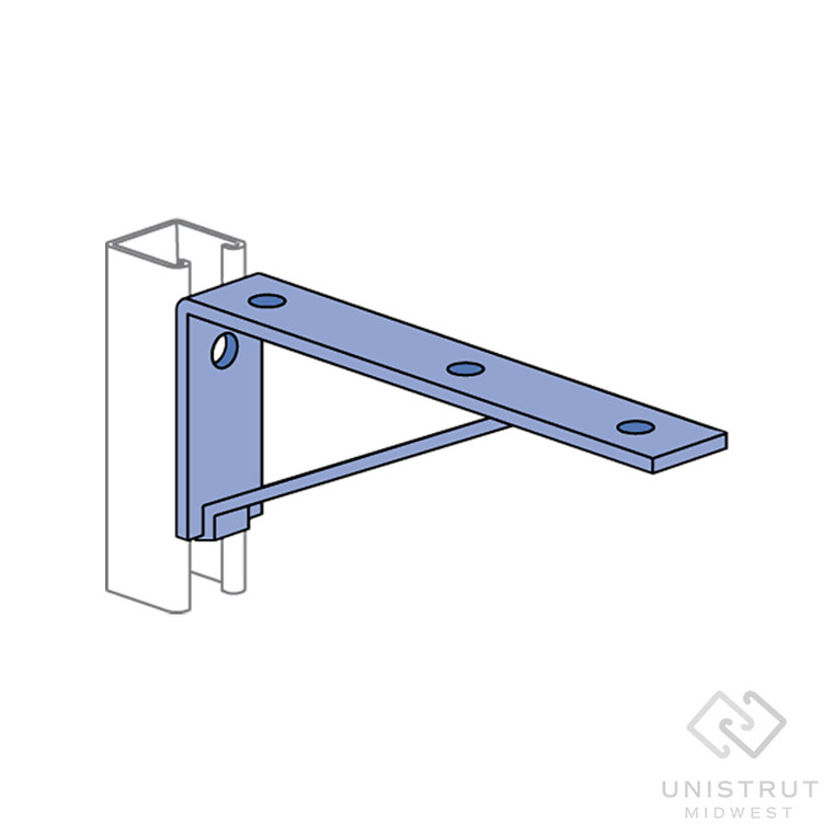 P6127, P6128, P6129 - 3-Hole Bracket (13/16" Series) image