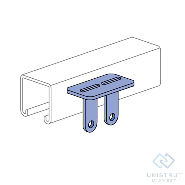 P6353 - Double Curtain Slider Fitting (13/16" Series) image