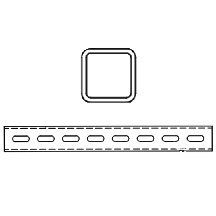 HSS Perforated Square Tube Steel